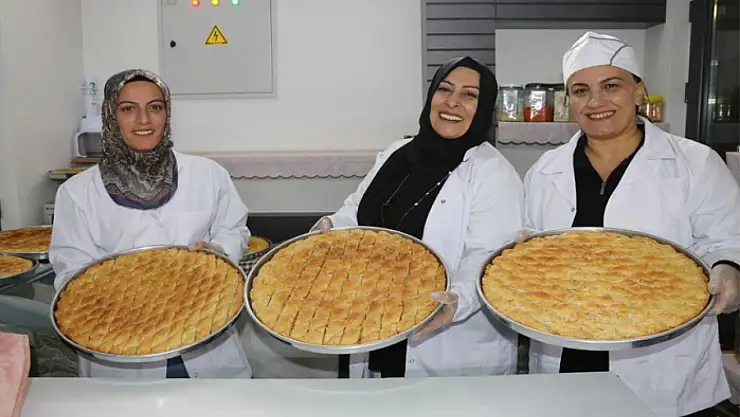 Van'da ev baklavalarına yoğun talep