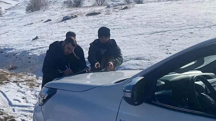 Van'da evrak eksiği olan avcılara ceza kesildi