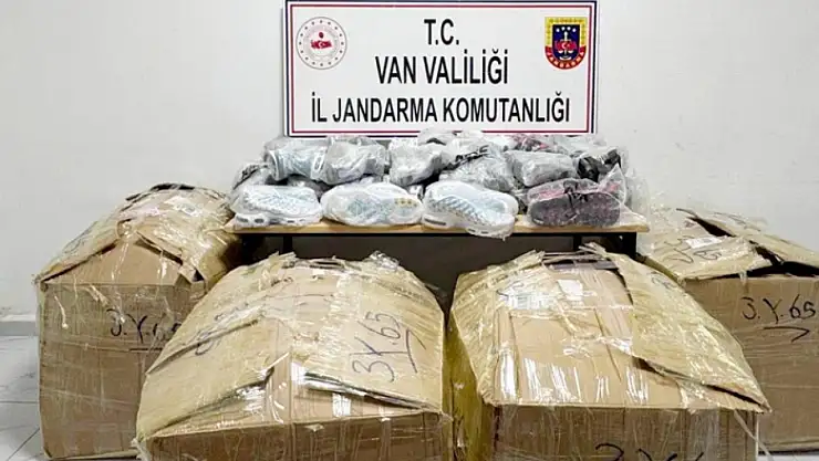 Van'da gümrük kaçağı malzeme ele geçirildi