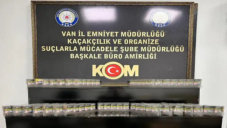Van'da gümrük kaçakçılığı operasyonu