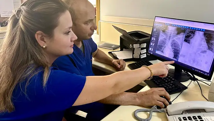 Van'da İmplant vidası ciğerine kaçan hasta ölümden döndü
