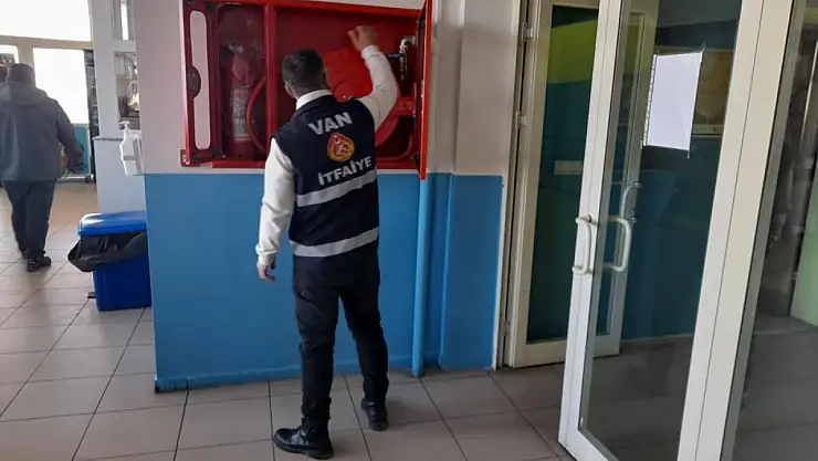 Van'da iş yerlerine yönelik yangın denetimleri arttırıldı