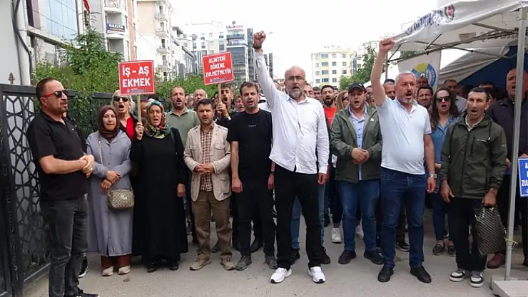 Van'da işten çıkarılan işçiler: Bayram şekeri alamayacak duruma geldik