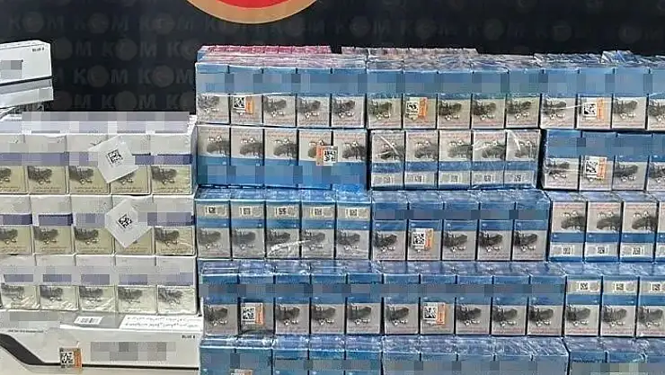 Van'da kaçak sigara ve 3 kilo altın ele geçirildi