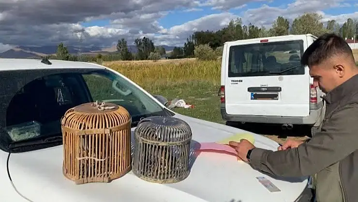 Van'da kafes avcılığı yapan şahsa para cezası