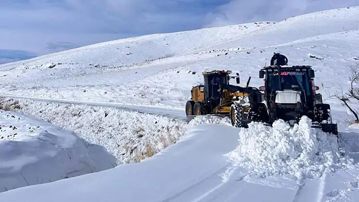 Van'da kapanan yollar ulaşıma açıldı