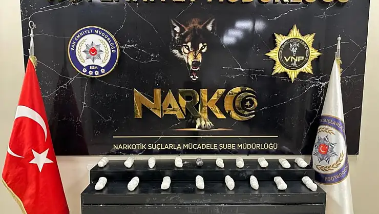 Van'da kilolarca metamfetamin ele geçirildi