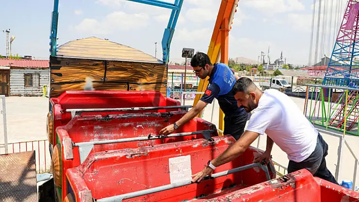 Van'da lunaparklara sıkı denetim