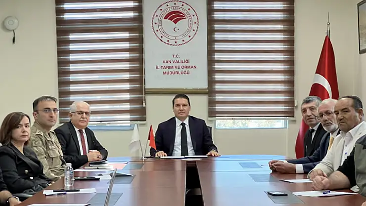 Van'da mera komisyon toplantısı gerçekleştirildi
