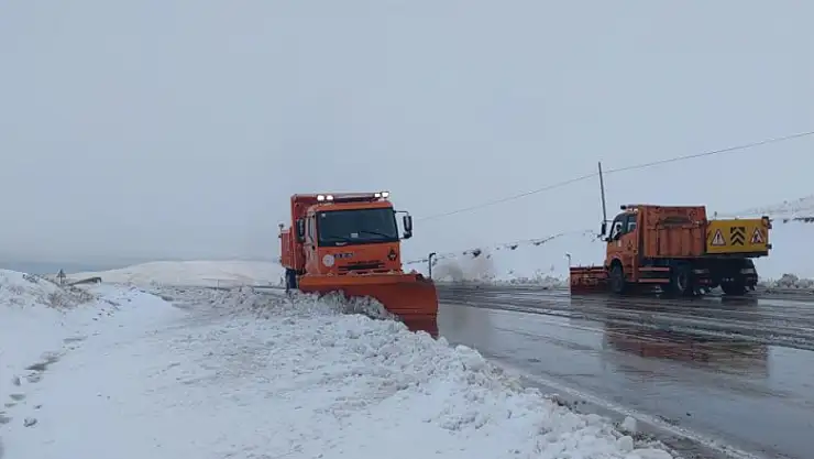 Van'da nisan kar'ı ulaşımı olumsuz etkiliyor