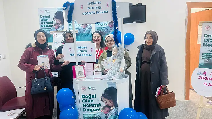 Van'da normal doğum için bilgilendirme etkinlikleri sürüyor