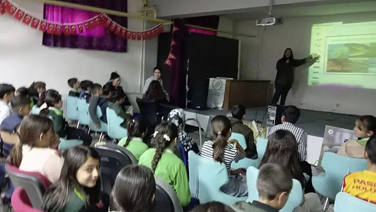 Van'da öğrencilere yönelik Biyolojik Çeşitlilik eğitimleri devam ediyor