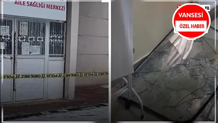 Van'da Sağlık Ocağına Hırsız Girdi!