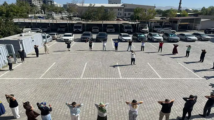 Van'da sağlık personeline egzersiz eğitimi