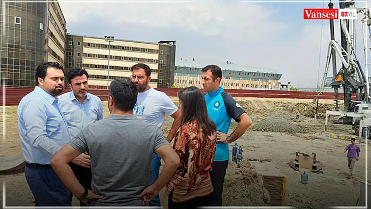 Van'da sağlık yatırımları tüm hızıyla devam ediyor