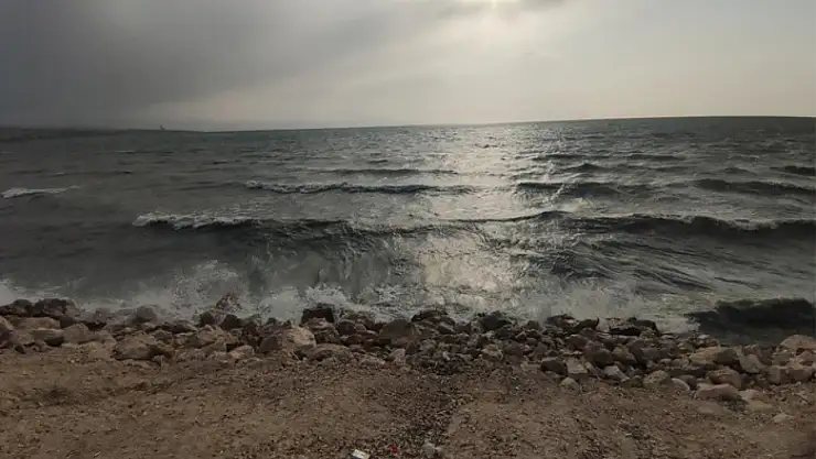 Van'da şiddetli rüzgar