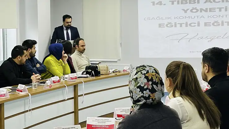 Van'ın ev sahipliğinde tıbbi acil çağrı eğitimi başladı