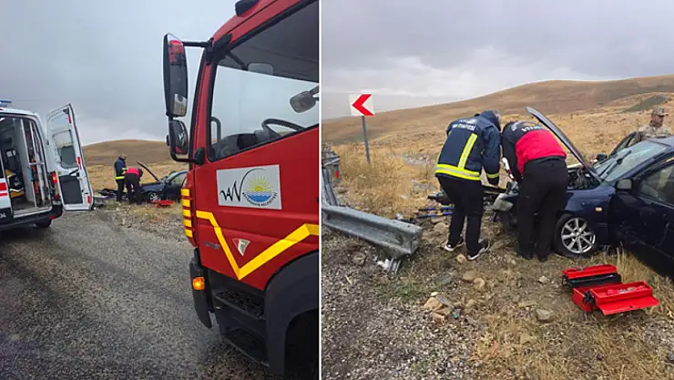 Van'da trafik kazası: 5 yaralı