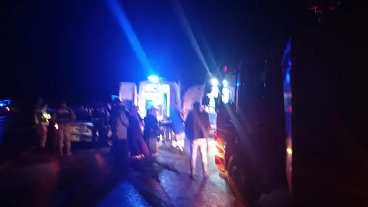 Van'da trafik kazası: Çok sayıda yaralı var