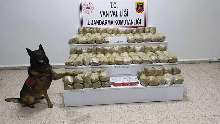 Van'da uyuşturucu ele geçirildi