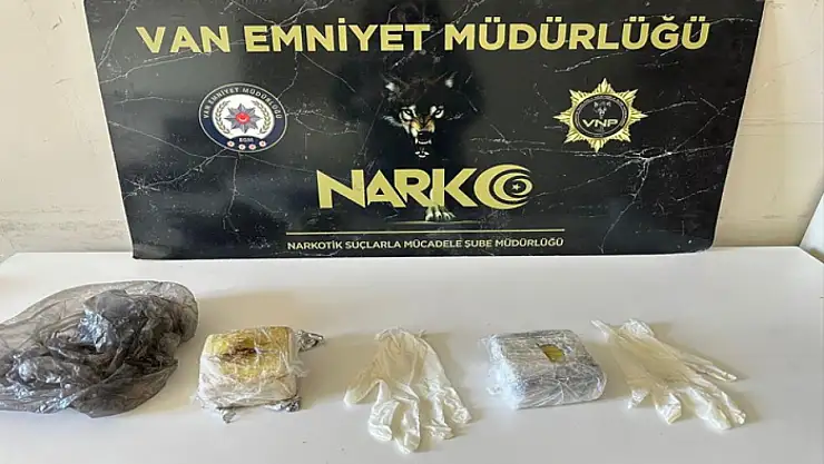 Van'da uyuşturucu ele geçirildi