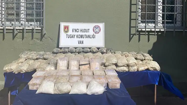 Van'da uyuşturucu ele geçirildi