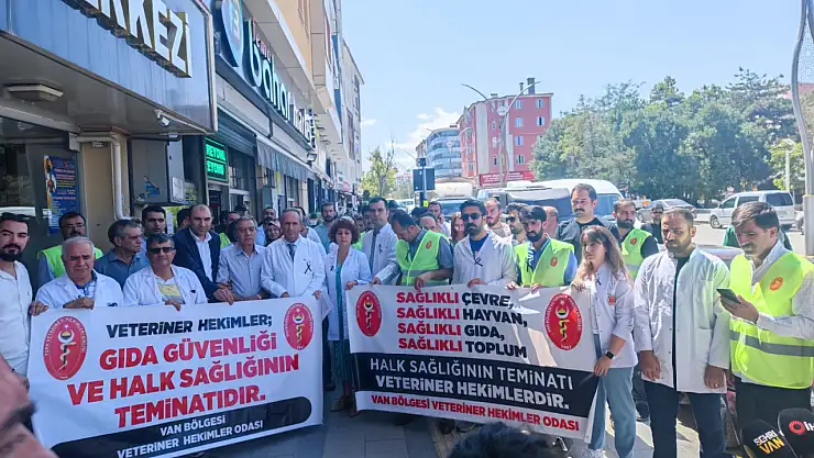 Van'da veteriner hekimler ses yükseltti