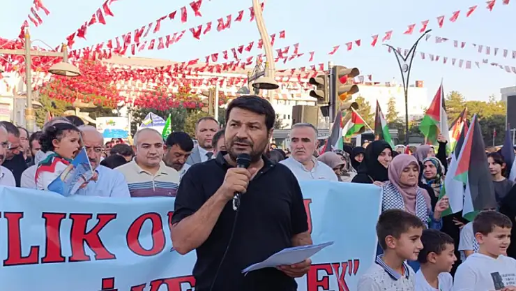 Van'daki STK'lardan Küresel Sumud Filosu'na destek