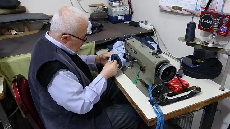 Van'daki terzilerde bayram öncesi tamir yoğunluğu
