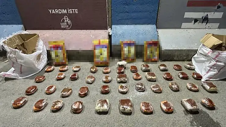 Van'dan İstanbul'a giden otobüste uyuşturucu yakalandı