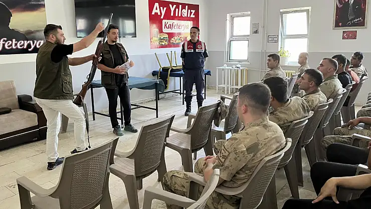Van DKMP'den Jandarmaya bilgilendirme eğitimi