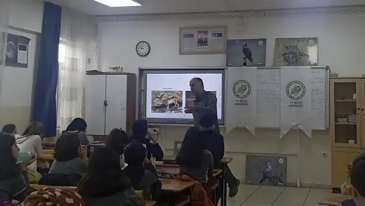 Van DKMP ekiplerinden öğrencilere biyolojik çeşitlilik eğitimi