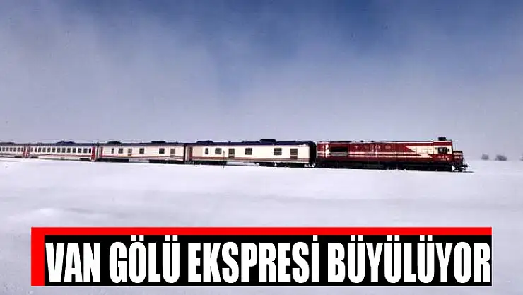 Van Gölü Ekspresi büyülüyor