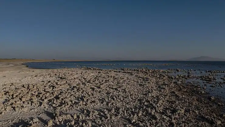 Van Gölü'nde kuraklık alarmı