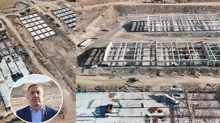 Van Gölü Orta Ölçekli Küçük Sanayi Sitesi'nde çalışmalar sürüyor
