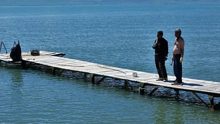 Van Gölü sahilleri fotoğrafçıları şaşırttı