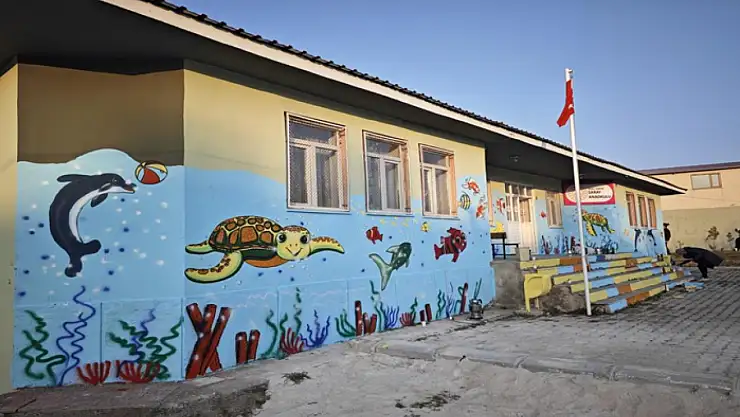 Van Güzel Sanatlar Lisesinden anaokuluna renkli dokunuş