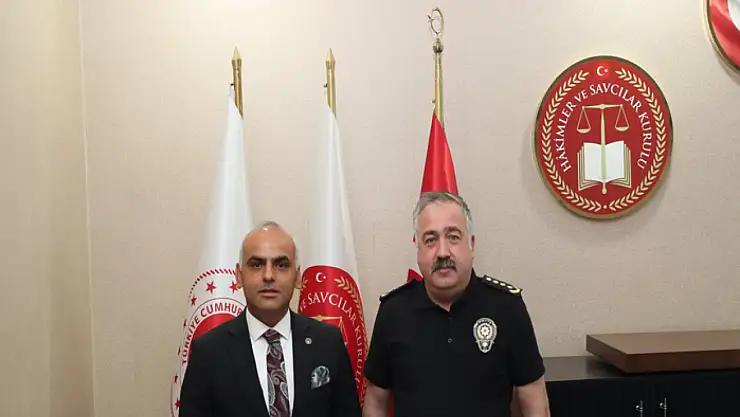 Van İl Emniyet Müdürü Mutlu'dan Başsavcı Kara'ya ziyaret