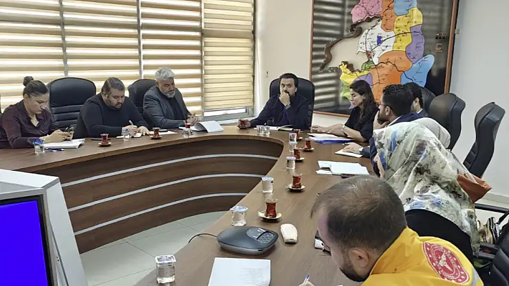 Van İl Sağlık Müdürlüğü'nde haftalık değerlendirme toplantısı