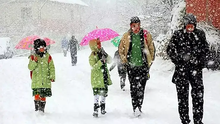 Van'ın ilçelerinde eğitime ara verildi