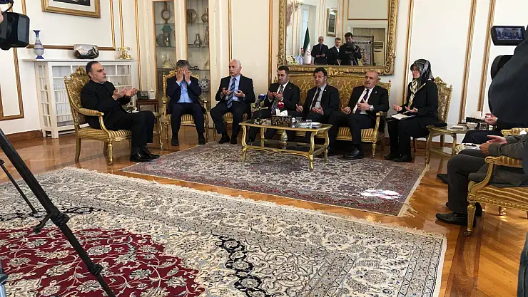 Van Milletvekilleri, Büyükelçi Mohammad Hassan Habibullah Zadeh'i ziyaret etti