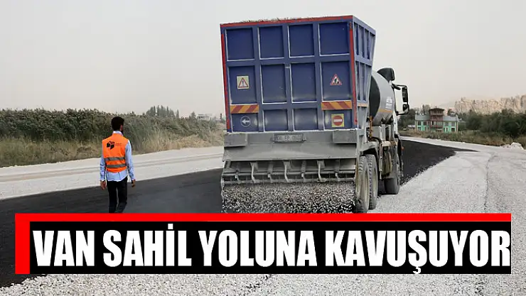 Van sahil yoluna kavuşuyor