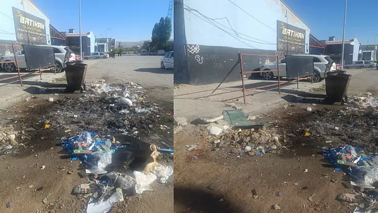 Van Sanayi Sitesi'nde biriken çöpler sağlığı tehdit ediyor