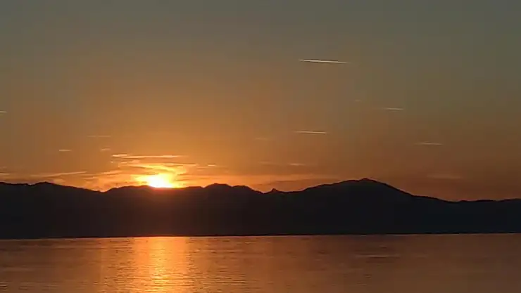 Van semalarında kartpostallık görüntüler