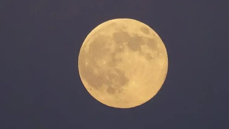 Van semalarında yılın son dolunayı görsel şölen sundu