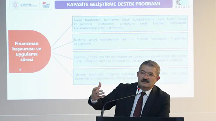 Van TSO'da KOSGEB destekleri anlatıldı