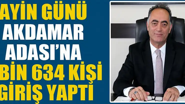 Ayin günü Akdamar Adası'na 4 bin 634 kişi giriş yaptı