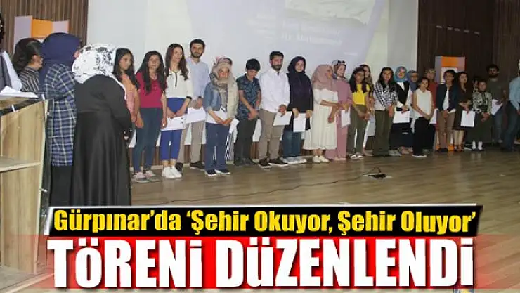 Gürpınar'da 'Şehir Okuyor, Şehir Oluyor' projesi