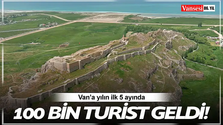 Van'a 5 ayda 100 bin turist ziyaret geldi