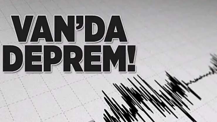 Van'da deprem